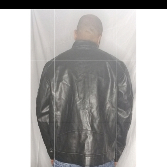 Men's Leather Jacket - Picture 3 of 7